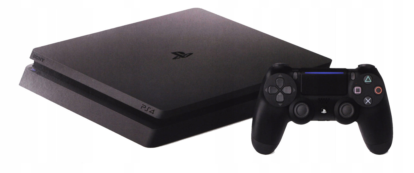 Konsola Sony PlayStation 4 SLIM 500 GB czarny bez kontrolera - Grade C