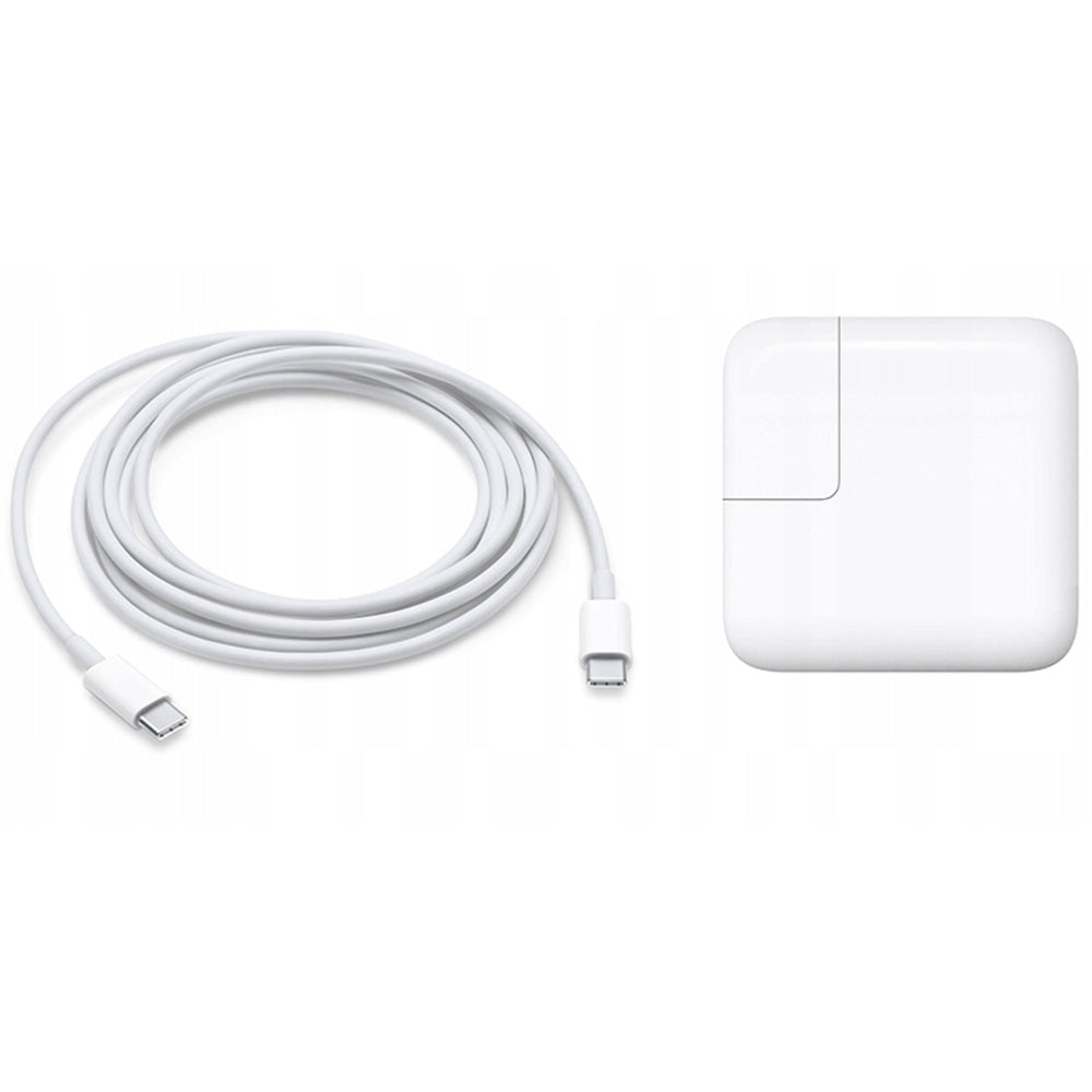 Szybka ładowarka Apple 30 W USB C do MacBooka Pro i MacBooka Air z portem USB C, iPada Pro, Samsunga Galaxy i wszystkich urządzeń typu C z kablem w zestawie