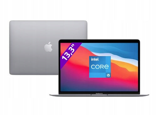2019 Apple MacBook Air 13" Core i5 1.6Ghz 8GB RAM 256GB SSD Kosmiczna szarość - Dopuszczalny