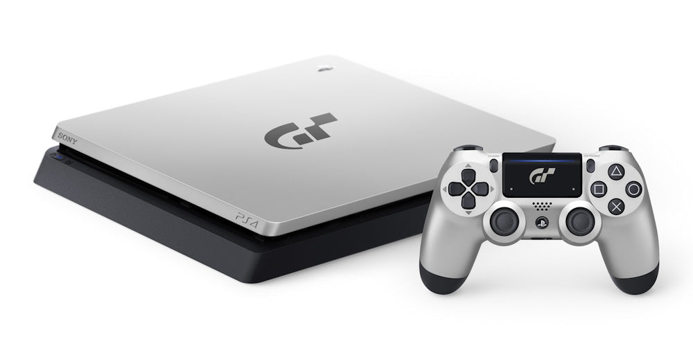 Sony PlayStation 4 Slim 1TB GranTurismo Silver - Grade B