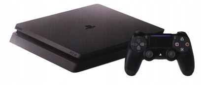 Konsola Sony PlayStation 4 SLIM 1000 GB czarny + kontroler DUALSHOCK 4 - Grade B