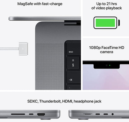 MacBook Pro 16 M1 Max 64GB 1TB 2021 Space Gray / KLASA A